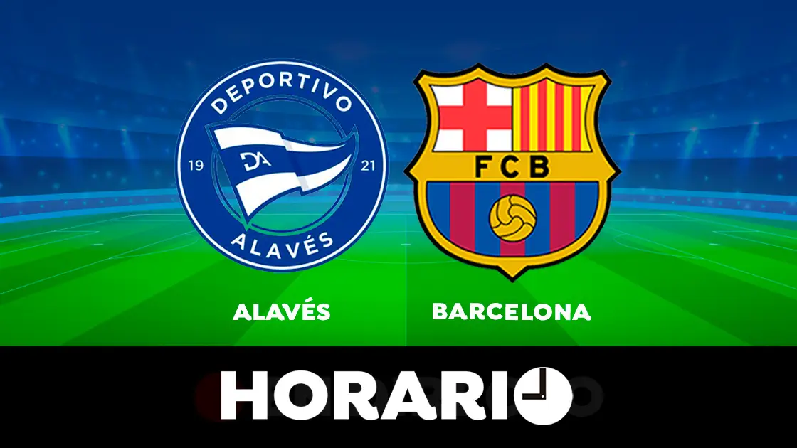 Alav&eacute;s - Barcelona: Horario y d&oacute;nde ver el partido de la Liga Santander