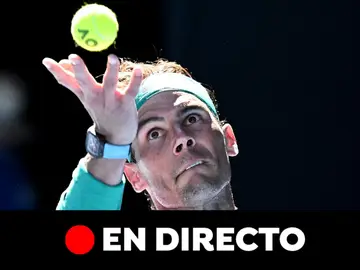 Rafa Nadal, durante el Open de Australia Rafa Nadal, durante el Open de Australia