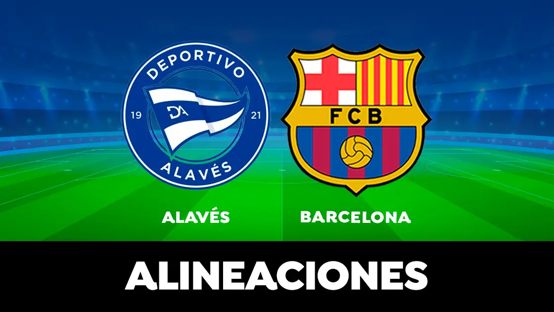 Alineaci&oacute;n del Barcelona hoy en el partido ante el Elche de la Liga Santander