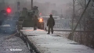 Los ucranianos en la frontera con Rusia: "Si intentan arrebatarnos la libertad, nos defenderemos"