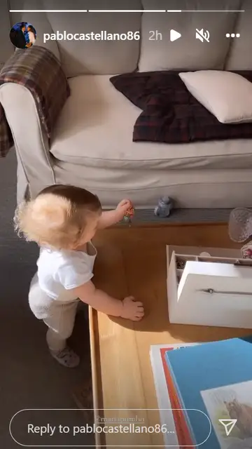 Hijo de María Pombo y Pablo Castellano Hijo de María Pombo y Pablo Castellano