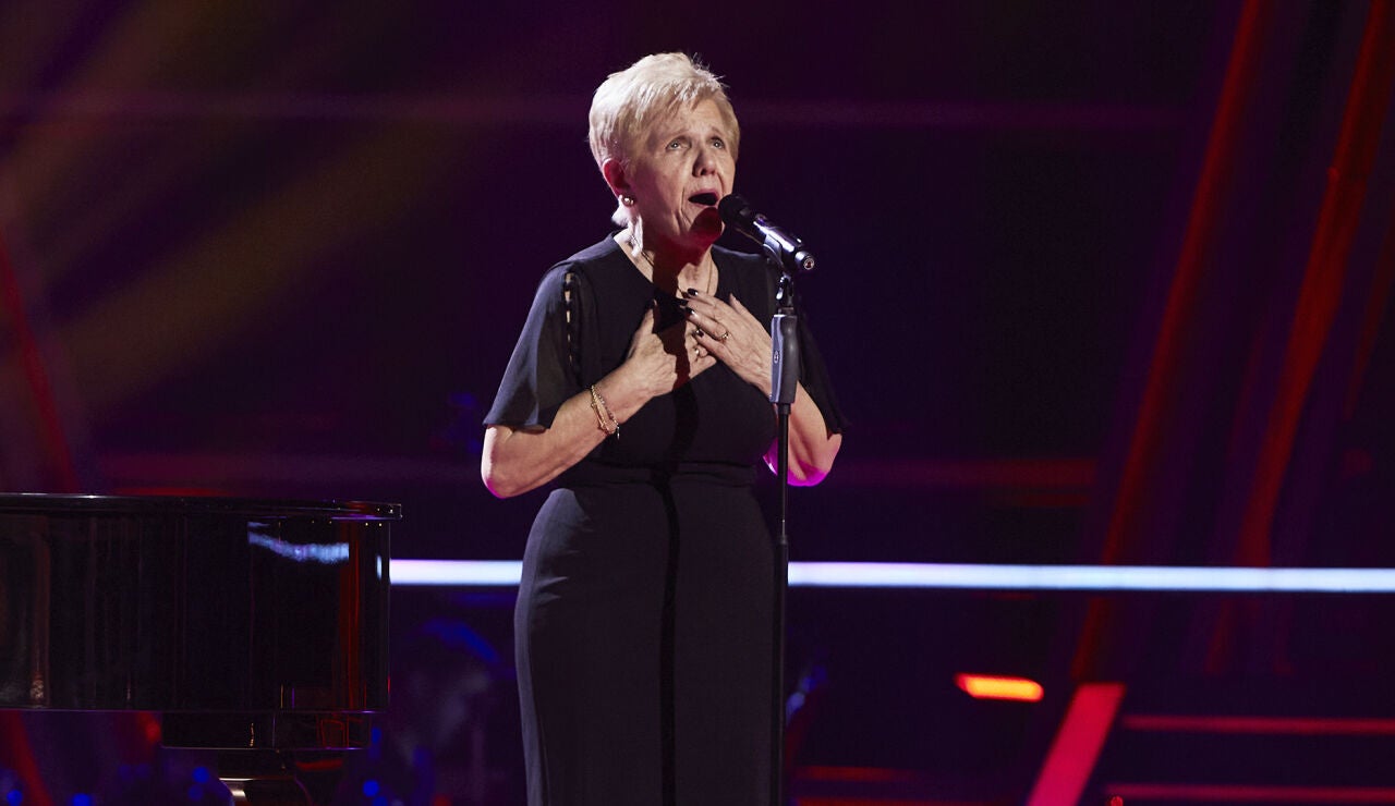 Gloria Fernández canta ‘Volviendo a España’ en la Semifinal de ‘La Voz Senior’
