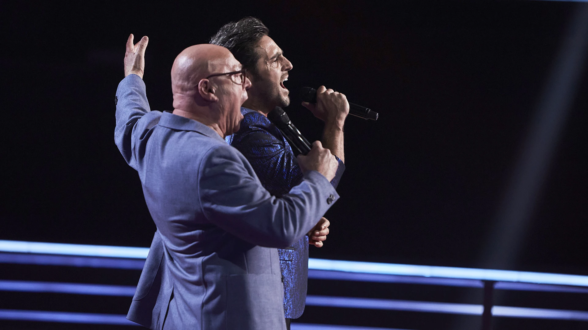 David Bustamante impresiona con &lsquo;O sole mio&rsquo; al lado de Jos&eacute; Hervin en &lsquo;La Voz Senior&rsquo;