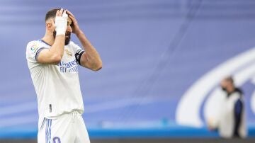 Benzema, tras fallar un penalti contra el Elche