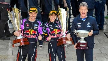 Isabelle Galmich y Sebastian Loeb