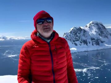 El mensaje de Sebastián Álvaro desde la Antártida: "Hasta aquí está llegando el cambio climático"