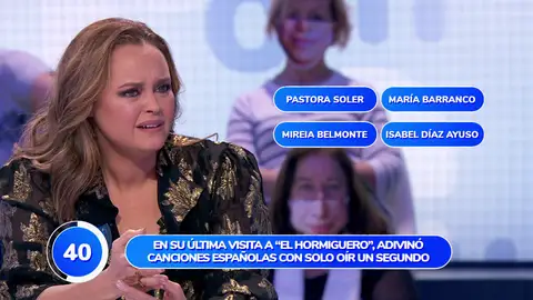 “What!?”, la habilidad oculta de Isabel Díaz Ayuso sorprende en ‘Una de Cuatro’ “What!?”, la habilidad oculta de Isabel Díaz Ayuso sorprende en ‘Una de Cuatro’