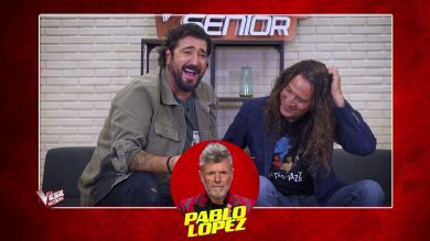 Los coaches de 'La Voz Senior' reaccionan a otros artistas con unos años de más: 