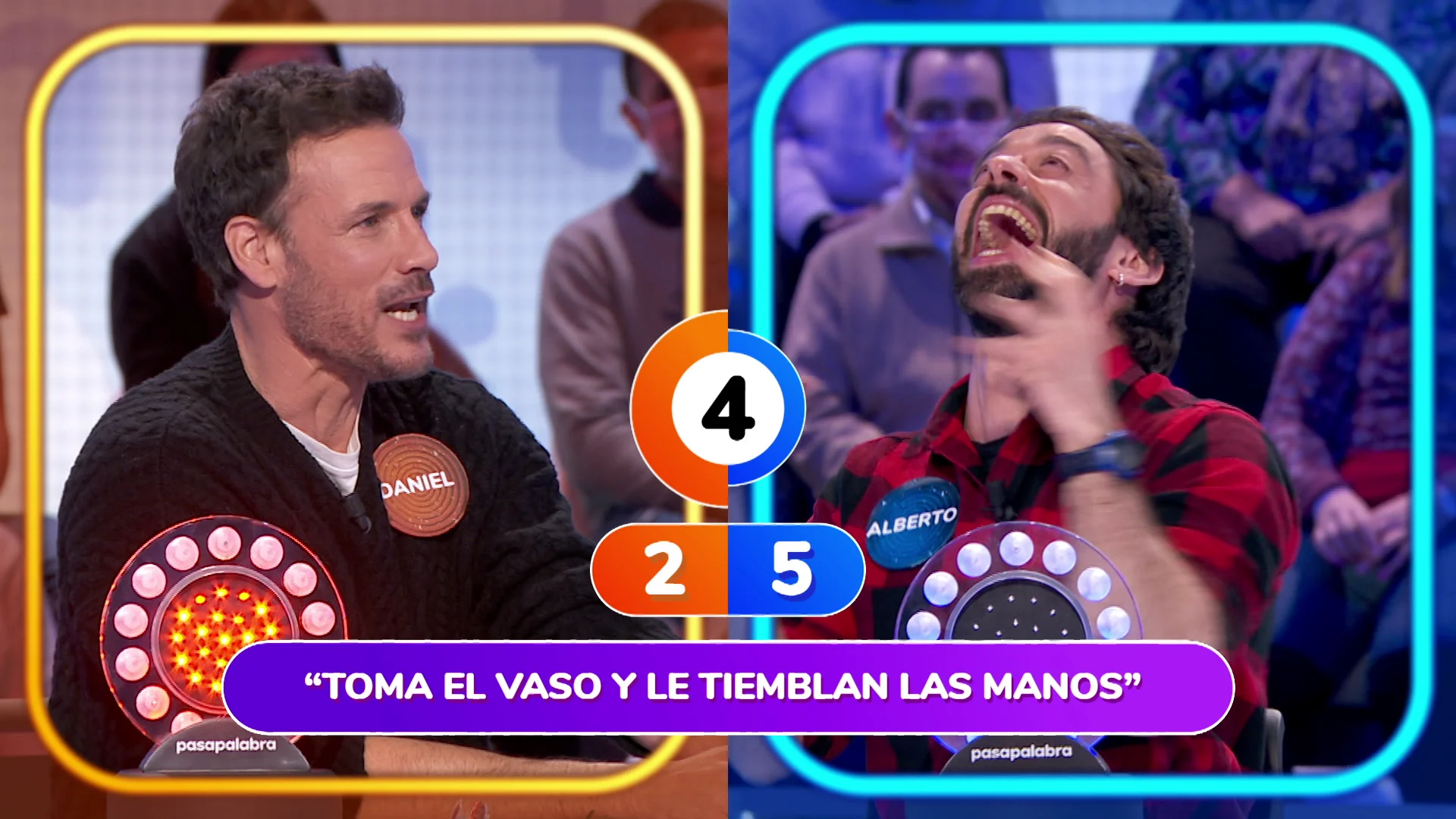 &iexcl;Nunca hab&iacute;a pasado! Daniel Grao y Alberto Amarilla transforman &lsquo;La Pista&rsquo; en un duelo improvisado de chistes