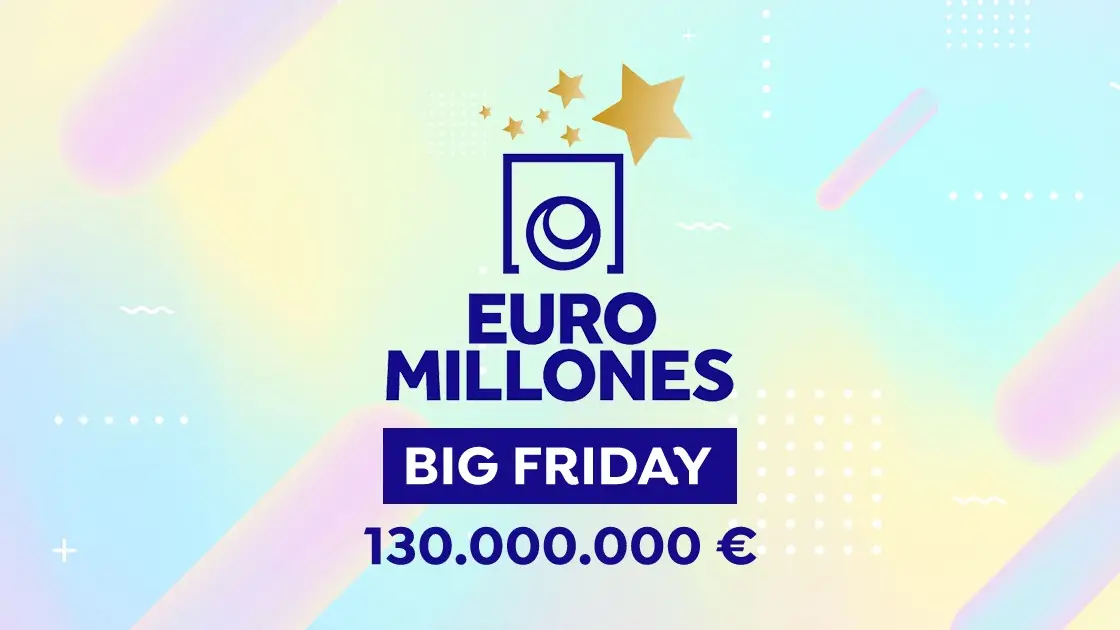 El Big Friday de Euromillones reparte un bote de 130 millones de euros El Big Friday de Euromillones reparte un bote de 130 millones de euros