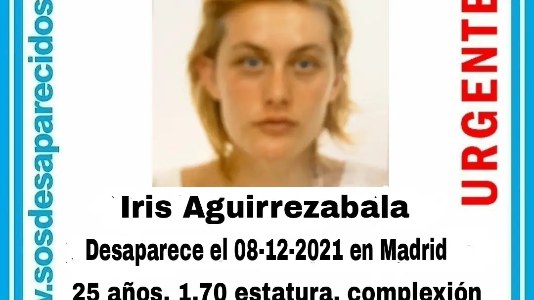Se busca a una joven de 25 a&ntilde;os desaparecida en Madrid el pasado 8 de diciembre de 2021
