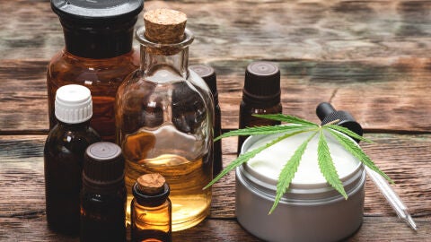 Productos cosméticos con cannabis