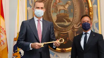 El rey anima a "renovar" los lazos históricos entre España y Puerto Rico apoyándose en "su hispanidad" El rey anima a "renovar" los lazos históricos entre España y Puerto Rico apoyándose en "su hispanidad"