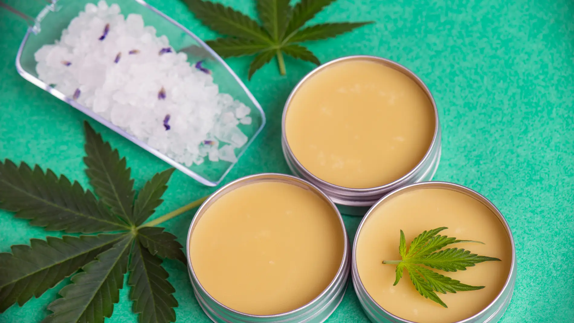 Productos cosméticos con cannabis