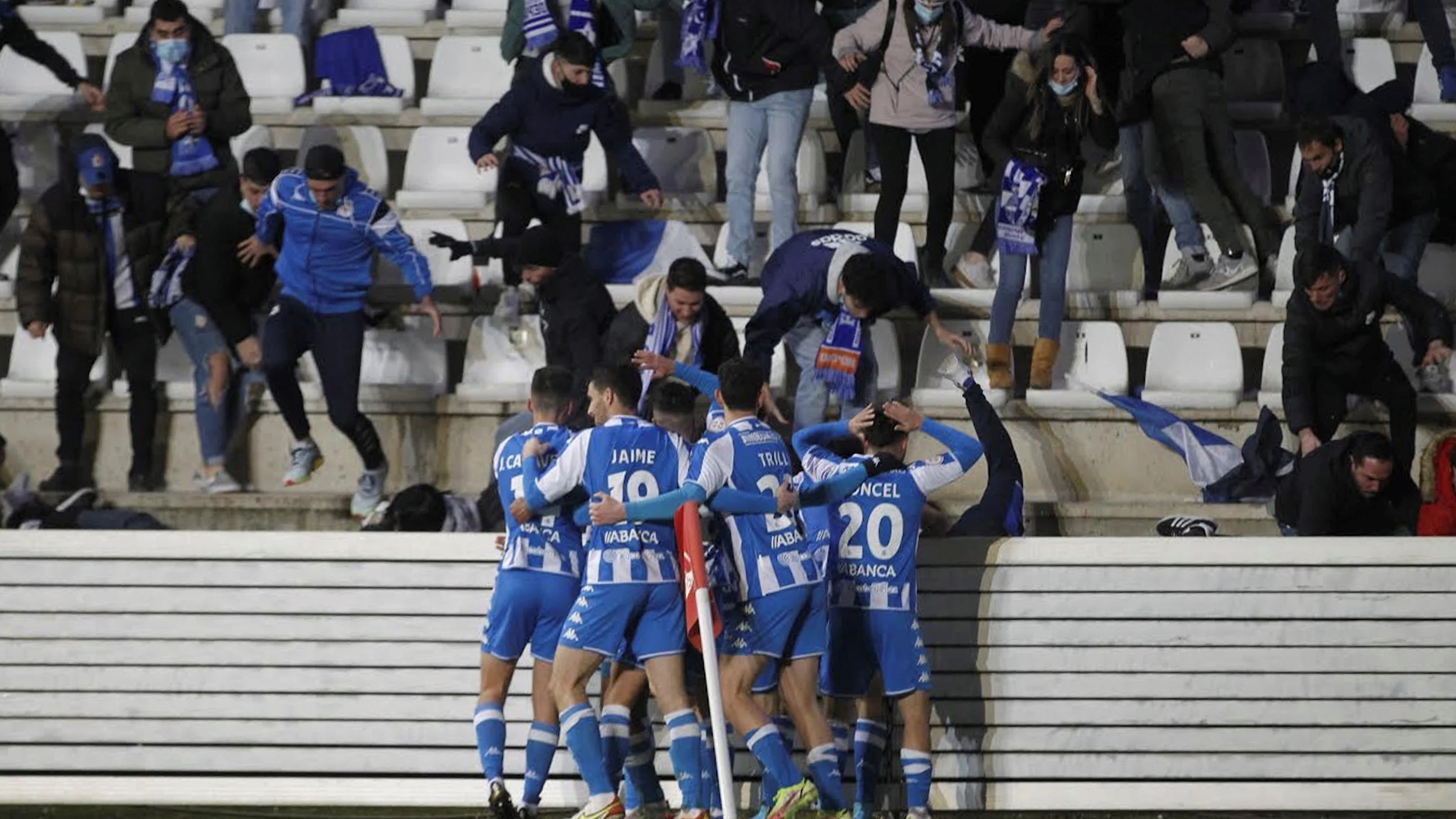 Susto durante el Zamora - D&eacute;por
