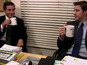 Steve Carell y John Krasinski en 'The Office' Steve Carell y John Krasinski en 'The Office'