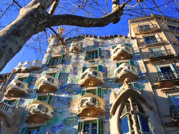 La casa Batlló de Barcelona La casa Batlló de Barcelona