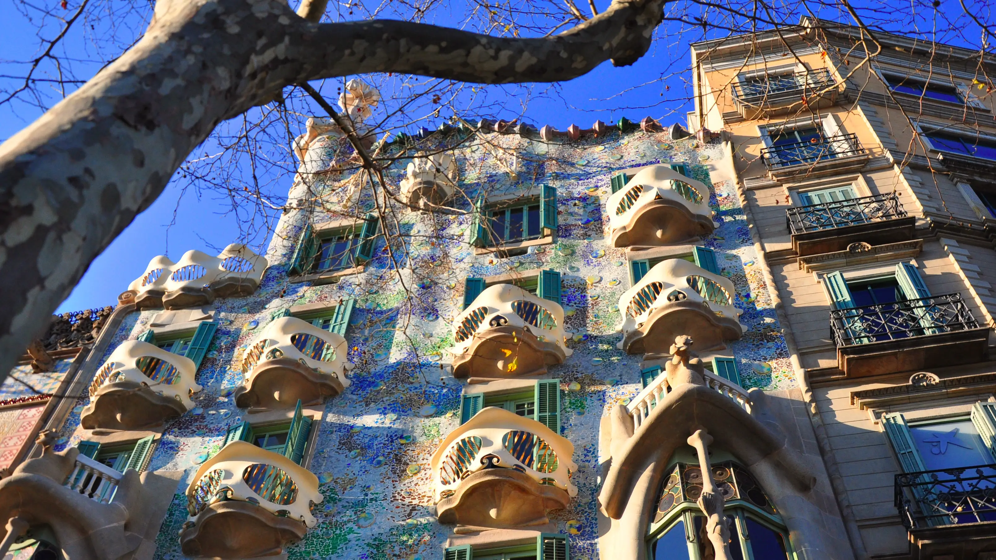 La casa Batlló de Barcelona La casa Batlló de Barcelona