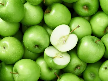 Manzanas verdes frescas Manzanas verdes frescas