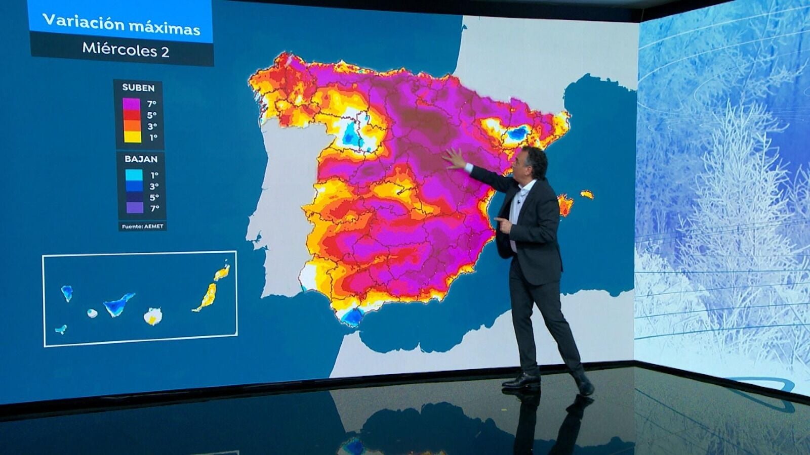Jornada de tiempo estable en la Península que dará paso a temperaturas primaverales