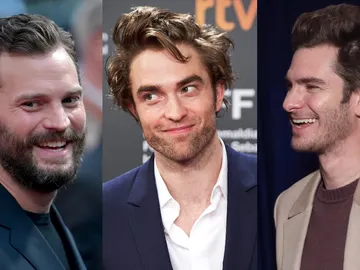 Jamie Dornan, Robert Pattinson y Andrew Garfield Jamie Dornan, Robert Pattinson y Andrew Garfield