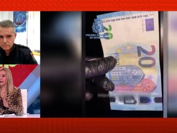 Detenido por falsificar.