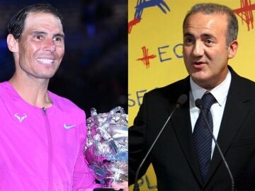 Rafa Nadal y Alfons Godall