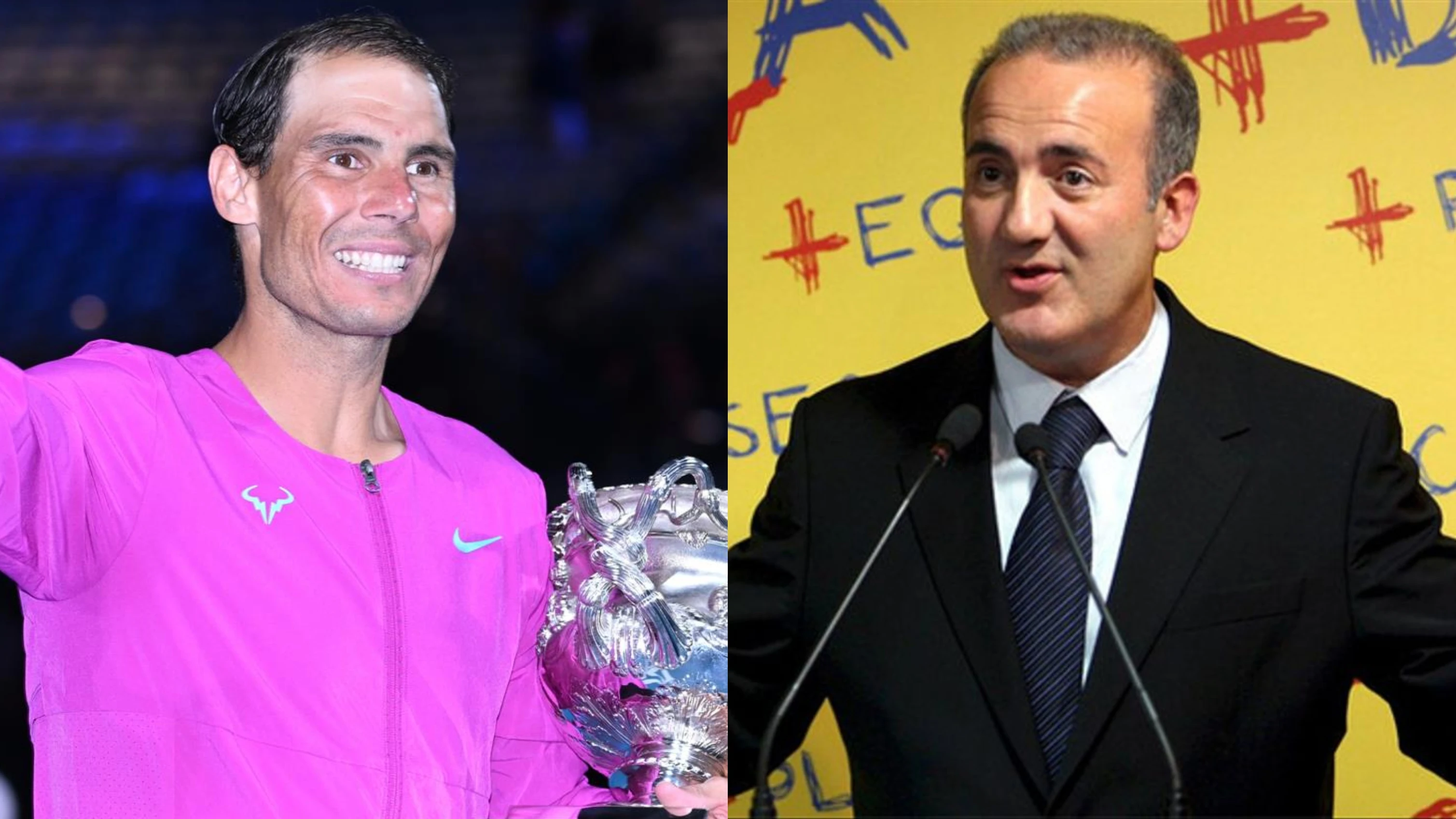 Rafa Nadal y Alfons Godall