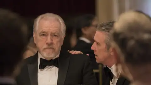 Bian Cox como Logan en 'Succession' Bian Cox como Logan en 'Succession'