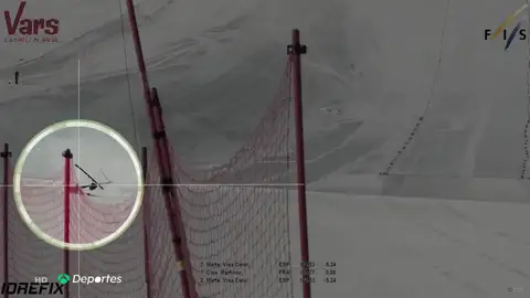 La caída de Marta Visa Carol, pionera del esquí de velocidad, en la bajada que estableció un nuevo récord de España La caída de Marta Visa Carol, pionera del esquí de velocidad, en la bajada que estableció un nuevo récord de España