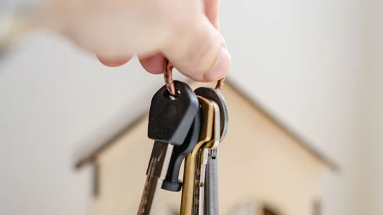 Imagen de unas llaves de vivienda Imagen de unas llaves de vivienda