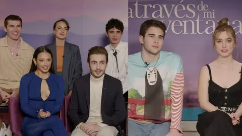 Los protagonistas de 'A través de mi ventana' Los protagonistas de 'A través de mi ventana'
