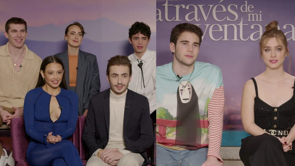 Los protagonistas de 'A través de mi ventana' Los protagonistas de 'A través de mi ventana'