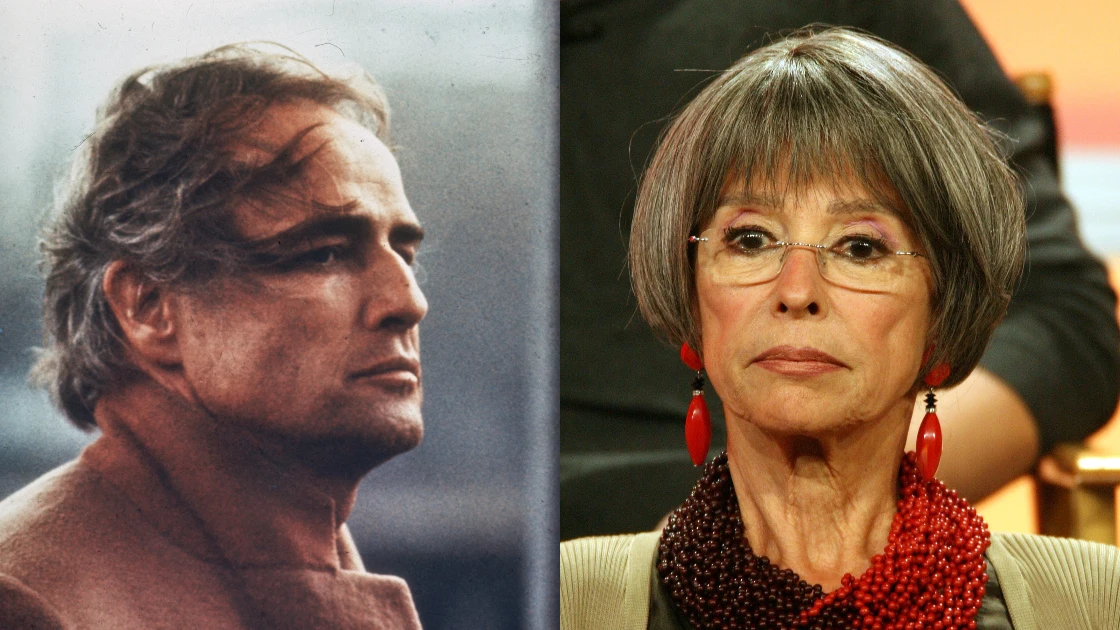 Marlon Brando y Rita Moreno Marlon Brando y Rita Moreno