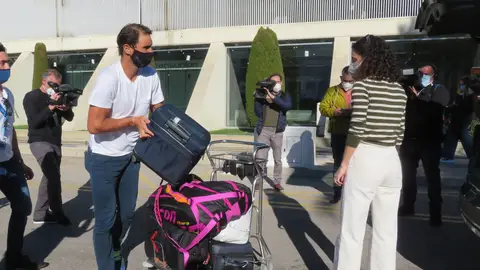 Rafael Nadal y Mery Perelló Rafael Nadal y Mery Perelló