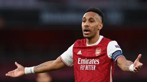 El jugador Pierre-Emerick Aubameyang, en una imagen de archivo El jugador Pierre-Emerick Aubameyang, en una imagen de archivo