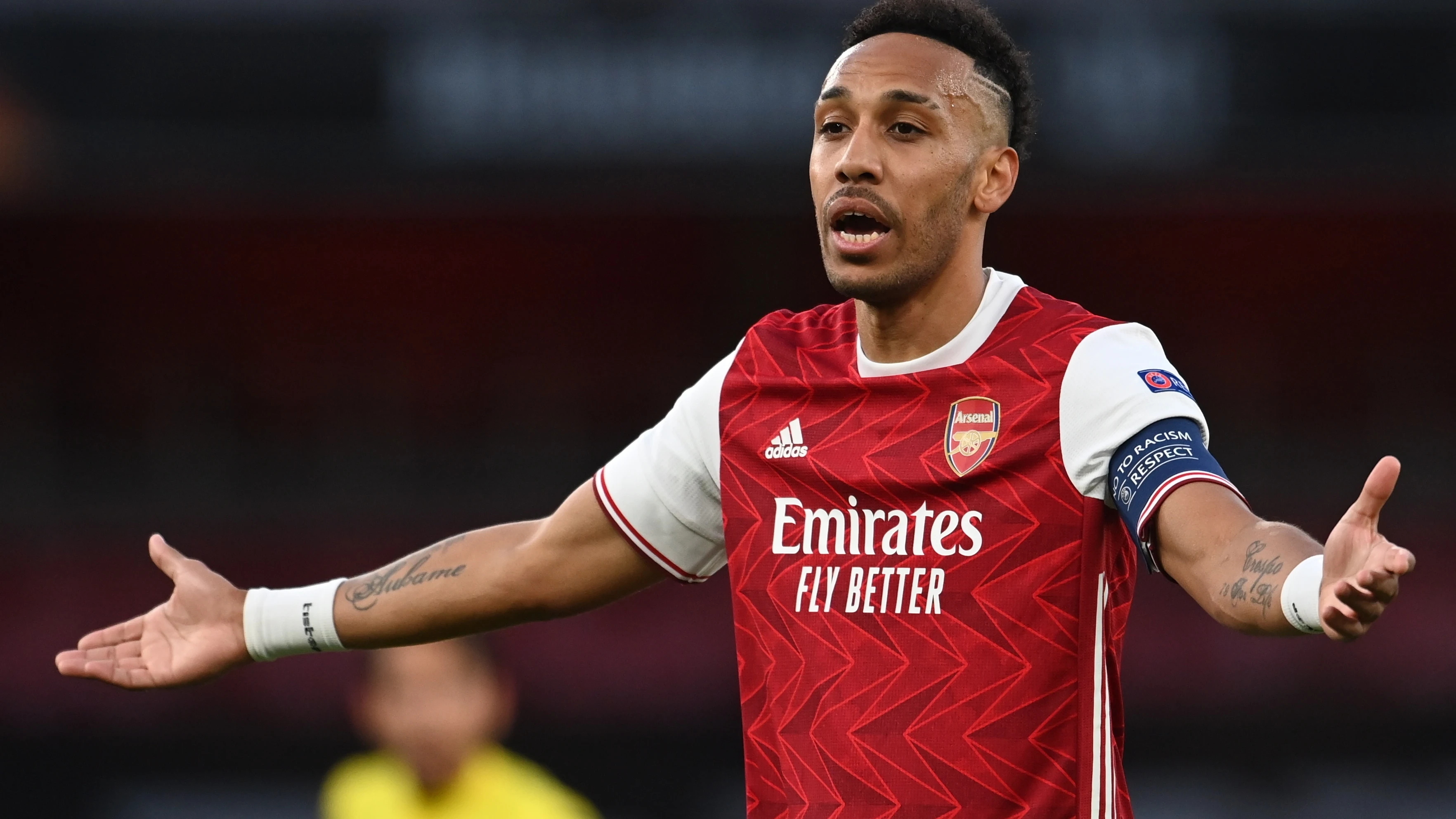 El jugador Pierre-Emerick Aubameyang, en una imagen de archivo El jugador Pierre-Emerick Aubameyang, en una imagen de archivo