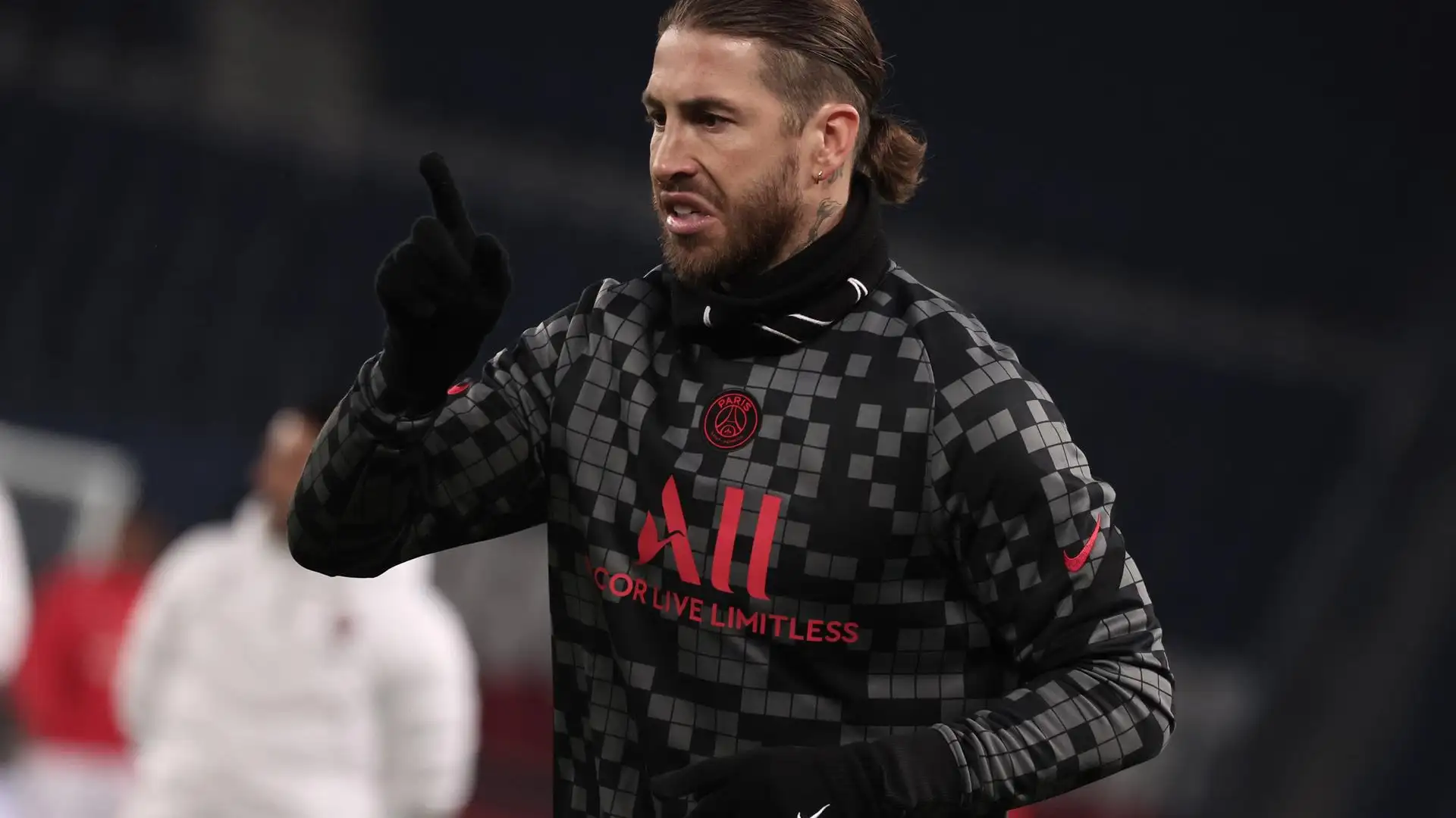 Sergio Ramos entrenando con el PSG Sergio Ramos entrenando con el PSG