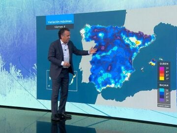 Suave descenso de temperaturas con ausencia de lluvias en una semana anormalmente seca