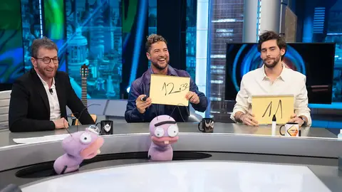 ¿Quién tiene mejor sentido del ritmo? Trancas y Barrancas ponen a prueba a David Bisbal y Álvaro Soler Con Trancas y Barrancas