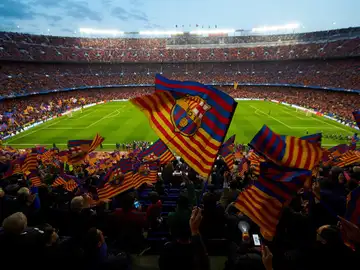 Imagen de archivo del Camp Nou Imagen de archivo del Camp Nou