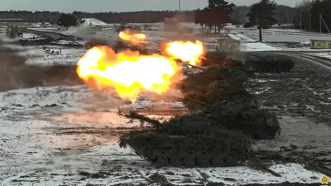 El envío de tropas rusas a Bielorrusia preocupa a la OTAN El envío de tropas rusas a Bielorrusia preocupa a la OTAN