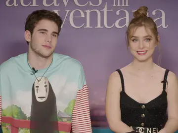 Julio Peña y Clara Galle de 'A través de mi ventana' Julio Peña y Clara Galle de 'A través de mi ventana'