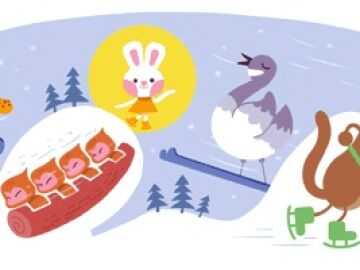 Google dedica su doodle de hoy a la inauguración de los Juegos Olímpicos de Invierno 2022