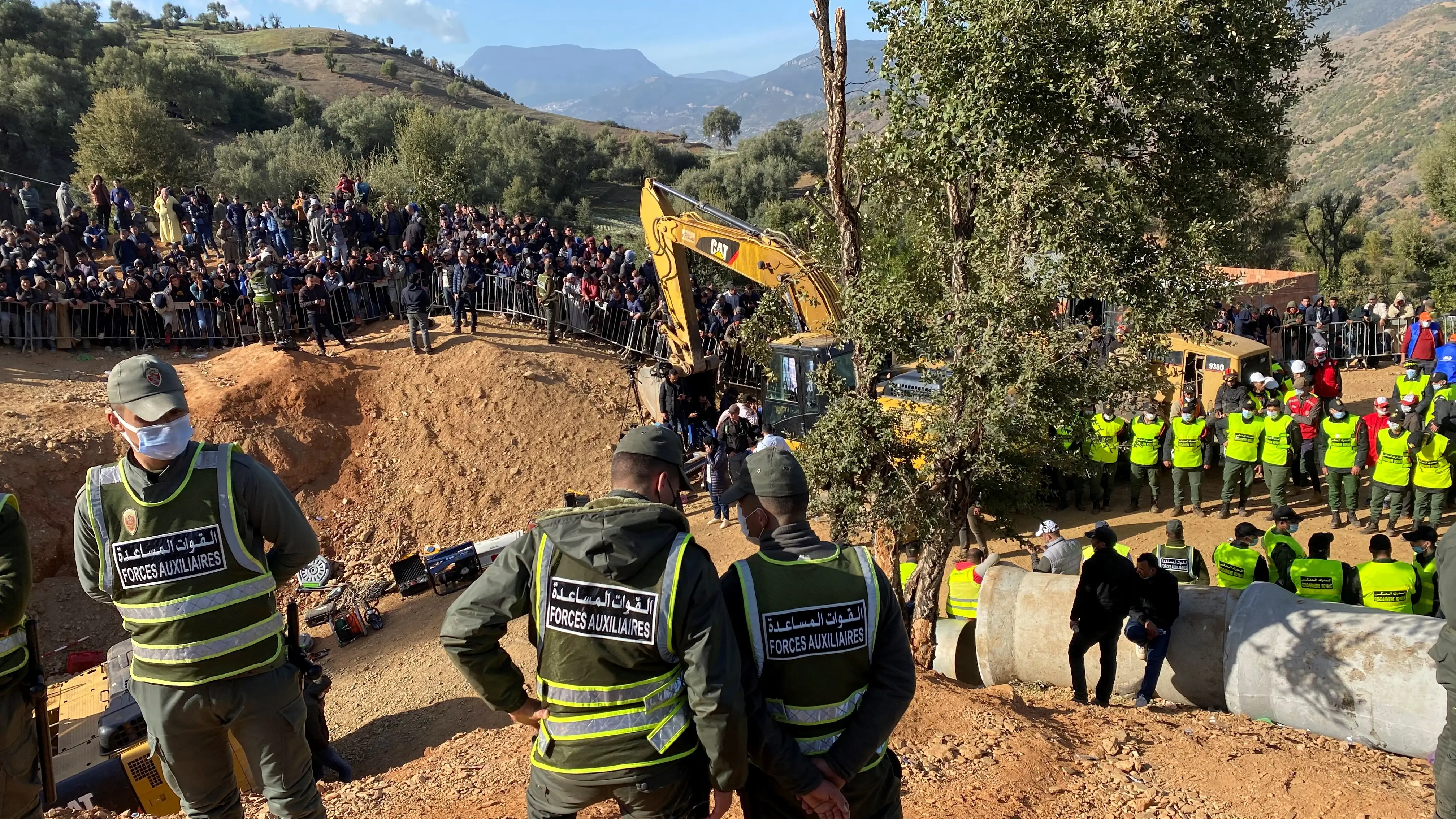 Inminente rescate del pequeño Rayan del fondo del pozo Inminente rescate del pequeño Rayan del fondo del pozo