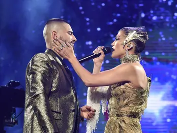 Jennifer Lopez y Maluma Jennifer Lopez y Maluma