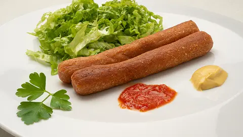 Receta vegana de Arguiñano: salchichas de arroz y garbanzos Receta vegana de Arguiñano: salchichas de arroz y garbanzos