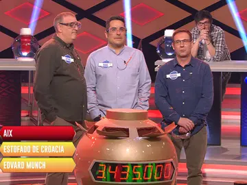 “Lo teníais en la cabeza”: Los ‘Sindulfos’ se vuelven a quedar a 3 respuestas del bote de ‘¡Boom!’ “Lo teníais en la cabeza”: Los ‘Sindulfos’ se vuelven a quedar a 3 respuestas del bote de ‘¡Boom!’