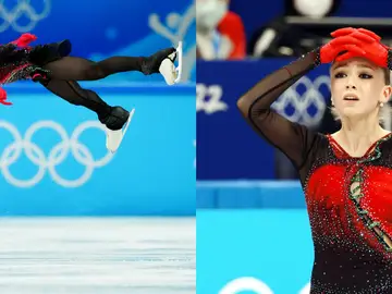 Kamila Valieva, primera mujer que logra un cuádruple salto en unos Juegos Olímpicos Kamila Valieva, primera mujer que logra un cuádruple salto en unos Juegos Olímpicos
