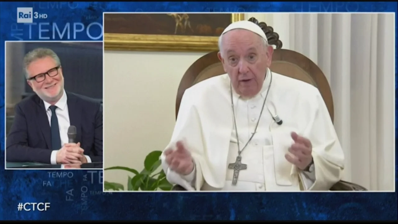 El Papa Francisco acude al 'Hormiguero italiano'
